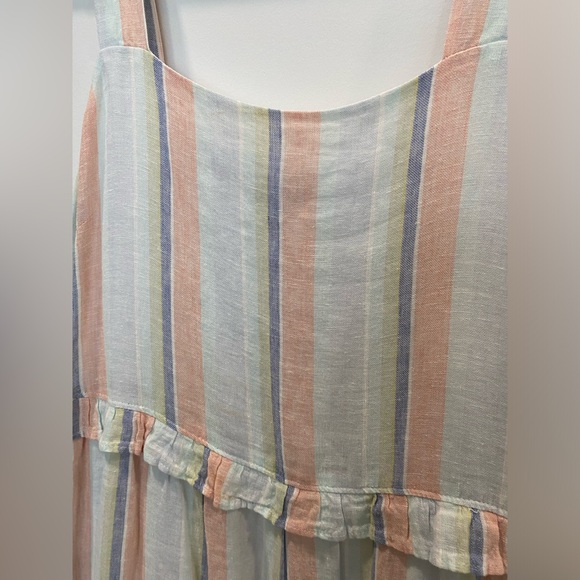 Rails Sandy Mini Dress Beach Cover up size Small linen blend - Picture 8 of 13